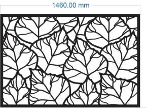 Thiết kế cnc cổng vách lá đẹp