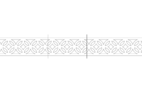 Thiết kế cnc diềm đồng tiền đẹp