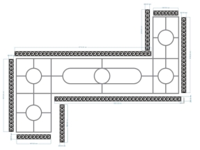 Thiết kế cnc diềm tròn mái kính