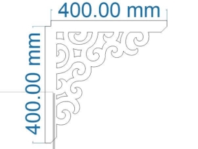 Thiết kế cnc hoa góc đơn giản