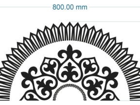Thiết kế cnc hoa văn ô thoáng dxf