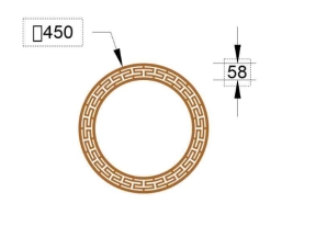 Thiết kế cnc hoa văn tròn dxf