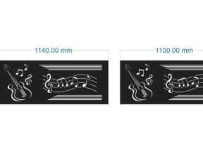 Thiết kế cnc lan can nốt nhạc mới