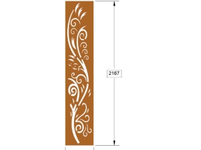 Thiết kế cnc vách cổng đẹp 2d