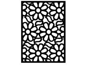 Thiết kế cnc vách ngăn hoa dxf tháng 5