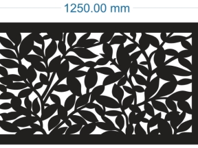 Thiết kế cnc vách ngăn lá ngang