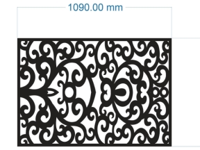 Thiết kế cnc vách ngăn mới nhất cho phòng khách
