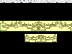Thiết kế dạ triện bàn thờ mới, xen quả đào