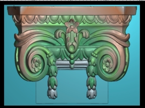 Thiết kế đấu cột 6 cnc scan