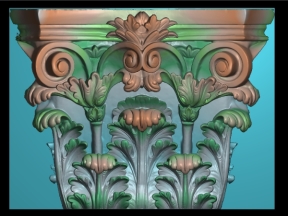 Thiết kế đấu cột 7 cnc scan