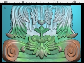 Thiết kế đấu cột 8 cnc scan