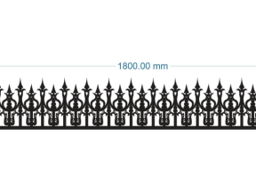 Thiết kế dxf chông nhọn cnc