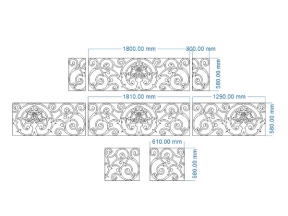 Thiết kế lan can cnc đẹp mắt