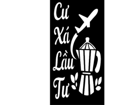 Thiết kế logo cư xá lầu tư cnc cực đẹp