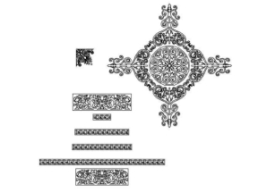 Thiết kế mái kính cnc model dxf đẹp mắt