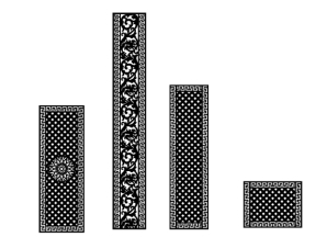 Thiết kế mẫu cnc cổng 1 cánh và lan can