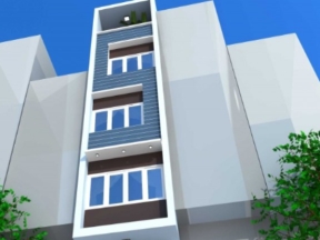 Thiết kế mẫu nhà phố lệch tầng 4 tầng diện tích 3.6x14.8m