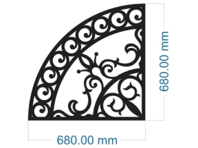 Thiết kế model cnc ke góc sang trọng nhất