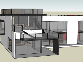 Thiết kế model nhà biệt thự 2 tầng đẹp mới nhất hiện nay
