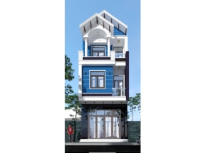 Thiết kế nhà dân 5×15.75m – gồm kiến trúc và kết cấu