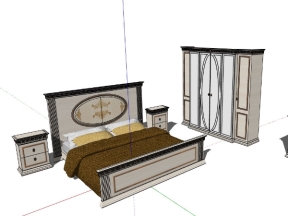 Thiết kế nội thất phòng ngủ lạ châu âu