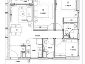 Thiết kế nội thất tòa nhà chung cư hiện đại thiết kế