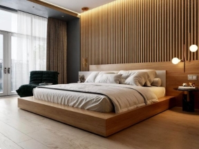 Thiết kế phòng ngủ đơn giản model 3d su
