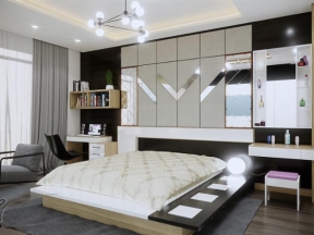 Thiết kế phòng ngủ kiểu mới model 3d .skp mới nhất