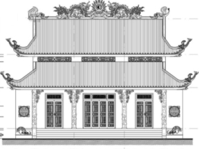 Thiết kế thiết kế nhà thờ họ đẹp  gồm