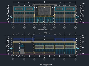 Thiết kế trung tâm thương mại 40x50m