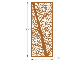 Thiết kế vách cổng cnc cây nghệ thuật