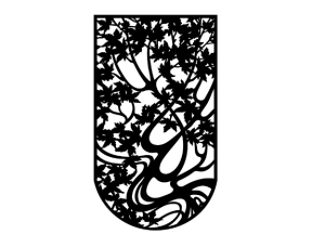 Thiết kế vách lá chữ u đẹp cnc