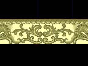Thiết kế yếm ghế cnc hoa lá tây cổ điển tinh xảo