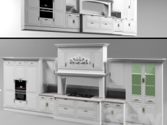 Tiếp theo 1 mẫu 3dmax dựng tủ bếp 16 siêu đẹp cho nhà phố của bạn