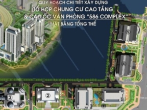 Tổ hợp  nhà vườn cao tầng, tòa nhà & trung tâm thương mại dịch vụ