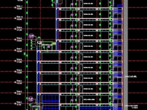 Toà nhà tòa nhà newtasco diện tích thiết kế 13x25m