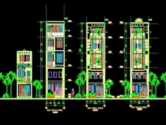 Tổng hợp 1 số mẫu kiến trúc nhà phố diện tích nhỏ 3.5x10m và 3x8m