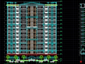 Tổng hợp bản vẽ CAD Kiến trúc nhiều chung cư cao tầng phục vụ cho Đồ án tốt nghiệp