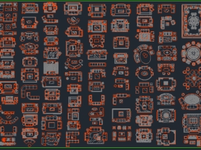 Tổng hợp cad nội thất mới nhất