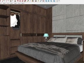 Tổng hợp model sketchup Phòng ngủ