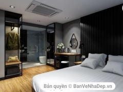 Trọn bộ hồ sơ triển khai thiết kế nội thất phòng ngủ tiêu chuẩn của VBO Solutions bằng Su + Layout