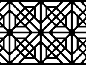 Vách cnc dxf đẹp mắt