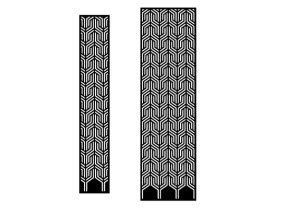 Vách cổng cnc file cad file dxf đẹp mắt
