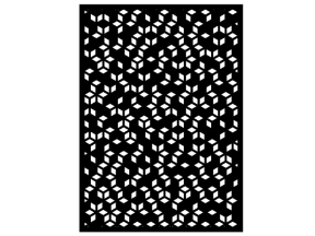 Vách ngăn hoa văn đơn giản model dxf