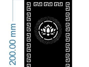 Vách ngăn sen phòng thờ cnc