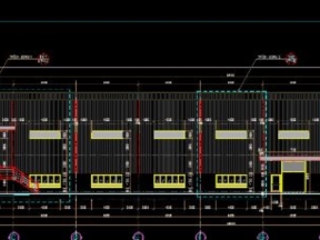 Xưởng công nghiệp 2 tầng 35x88m