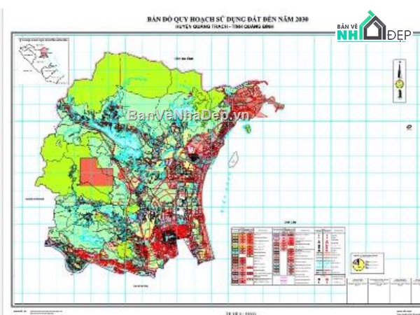 quy hoạch huyện,Quy hoạch huyện Quảng Trạch,Quảng Trạch Quảng Bình đến năm 2030