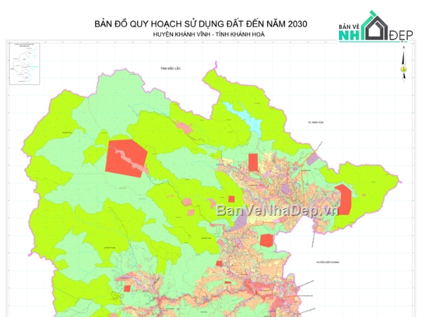 quy hoạch sử dụng đất,Bản đồ quy hoạch sử dụng đất,quy hoạch chung,quy hoạch khánh hòa
