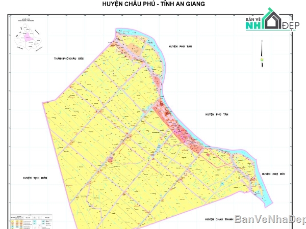 quy hoạch sử dụng đất,Bản đồ quy hoạch sử dụng đất,quy hoạch huyện an giang
