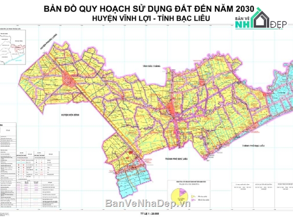 quy hoạch sử dụng đất,Bản đồ quy hoạch sử dụng đất,quy hoạch huyện,quy hoạch bạc liêu